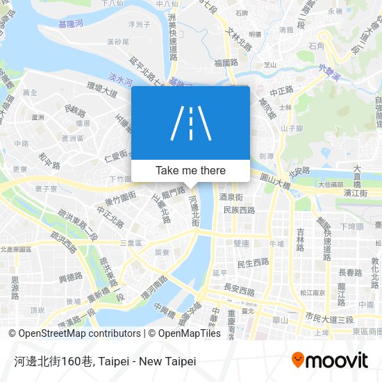 河邊北街160巷 map