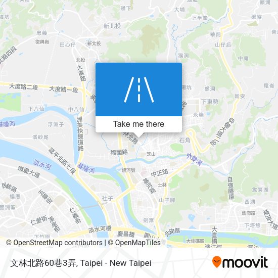 文林北路60巷3弄地圖
