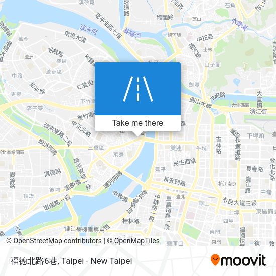 福德北路6巷地圖