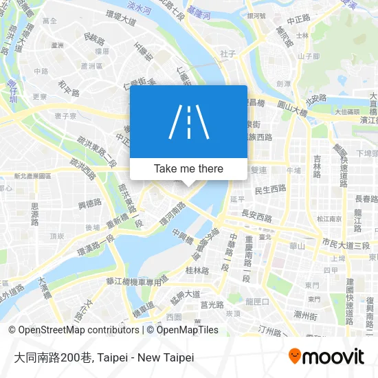 大同南路200巷地圖