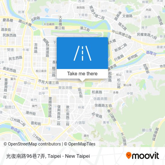 光復南路96巷7弄地圖