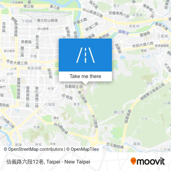 信義路六段12巷地圖