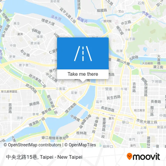 中央北路15巷地圖