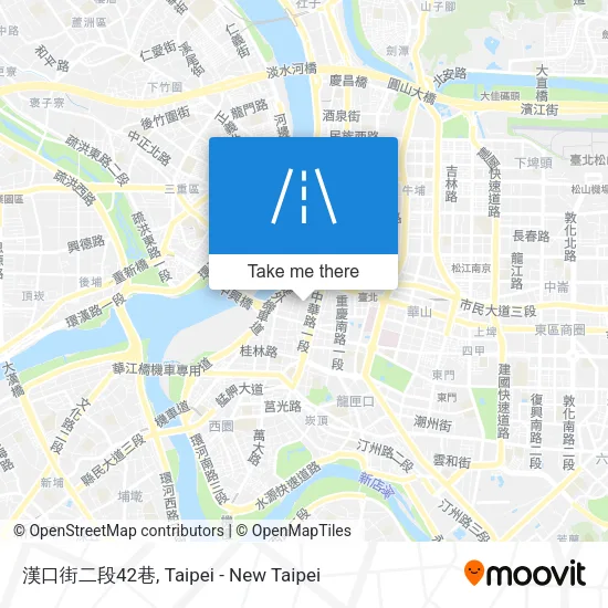 漢口街二段42巷地圖