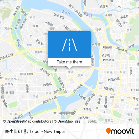 民生街61巷地圖