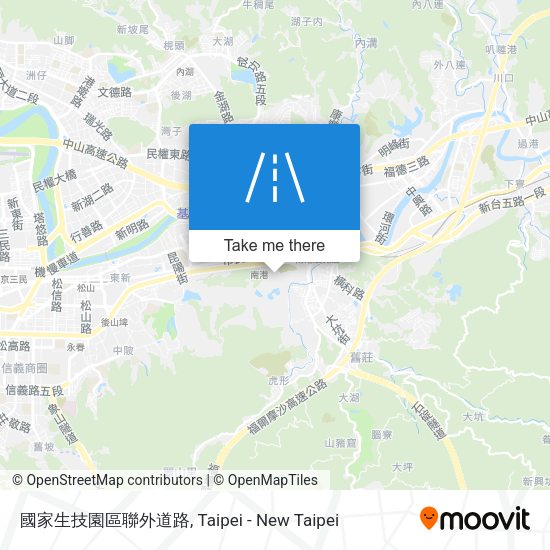 國家生技園區聯外道路 map