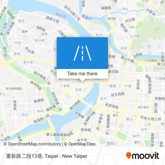 重新路二段13巷地圖