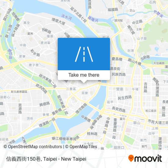 信義西街150巷地圖