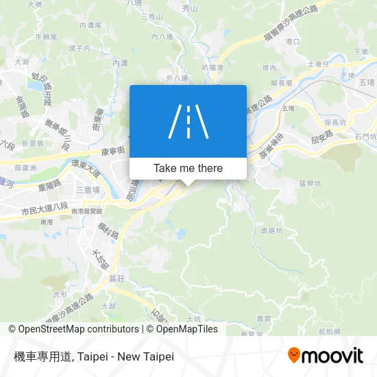 機車專用道 map