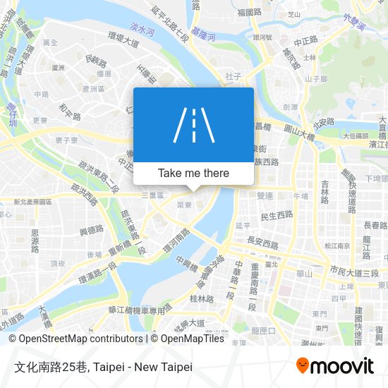 文化南路25巷地圖