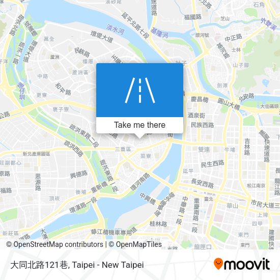 大同北路121巷地圖