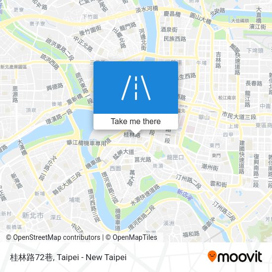 桂林路72巷地圖