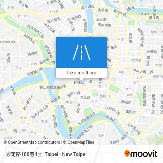 康定路188巷4弄地圖