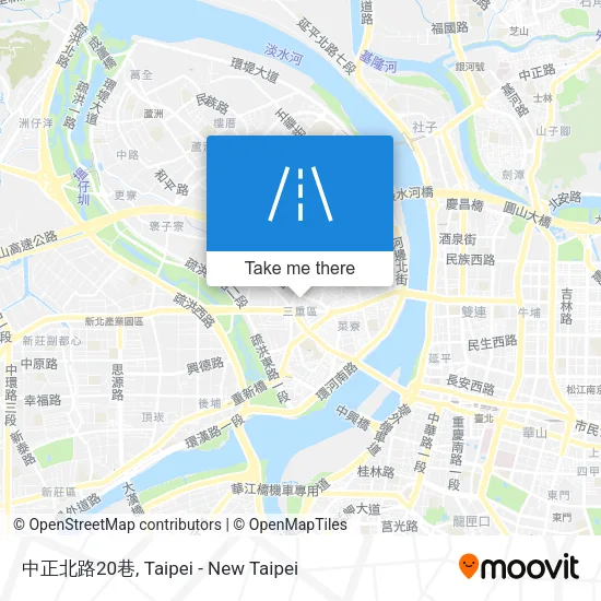 中正北路20巷地圖