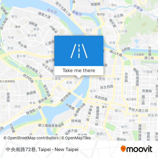 中央南路72巷地圖