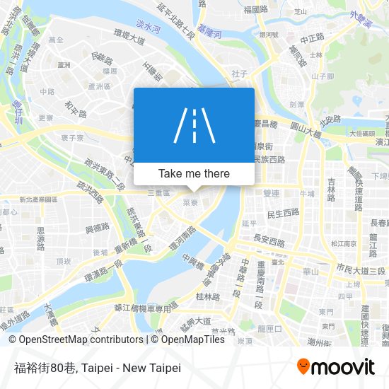 福裕街80巷 map