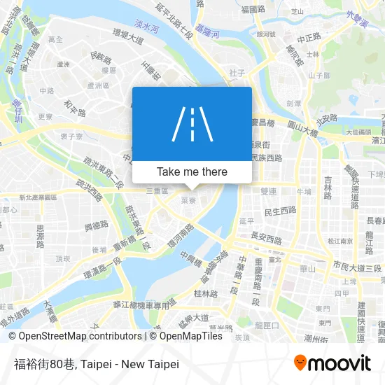 福裕街80巷地圖