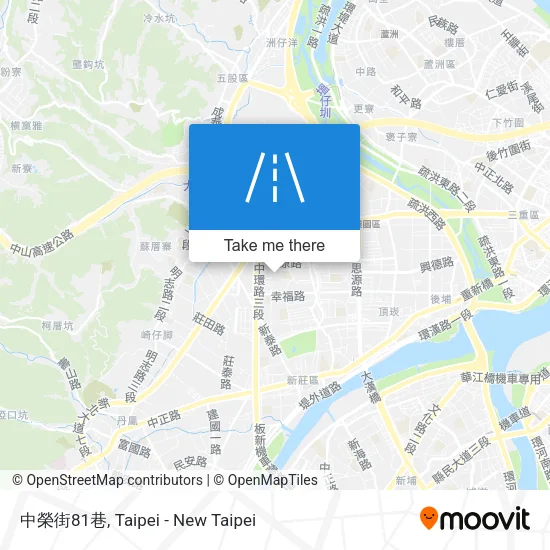 中榮街81巷 map