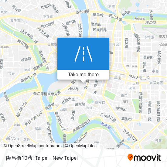 隆昌街10巷地圖