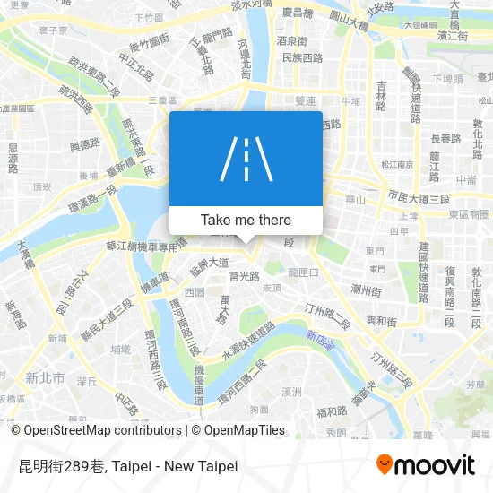 昆明街289巷 map