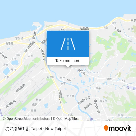 坑果路661巷 map