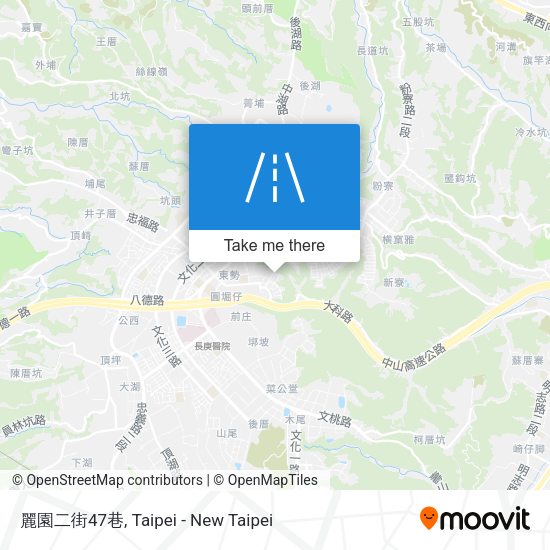 麗園二街47巷 map
