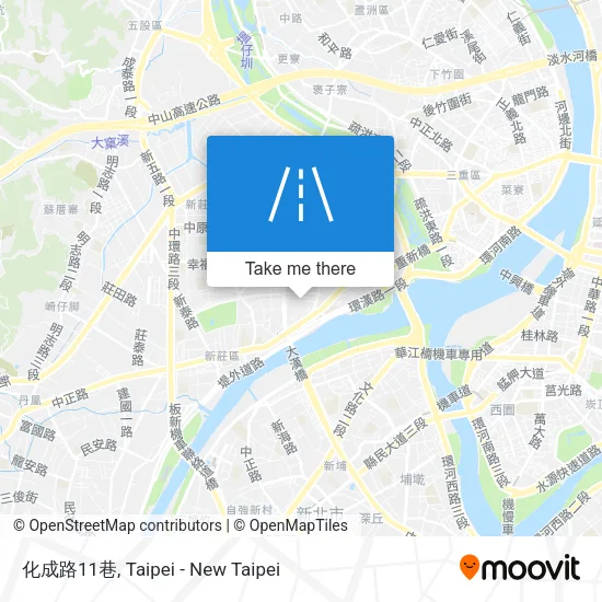 化成路11巷地圖