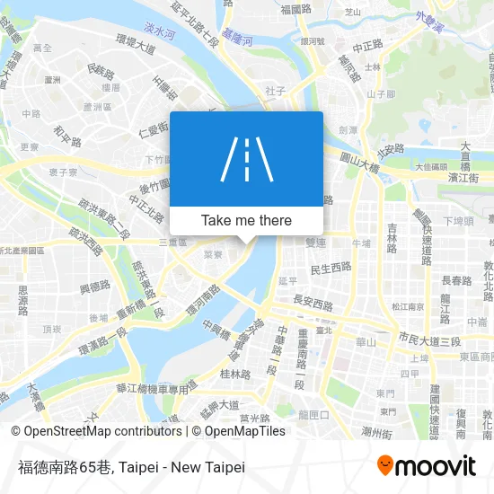 福德南路65巷地圖