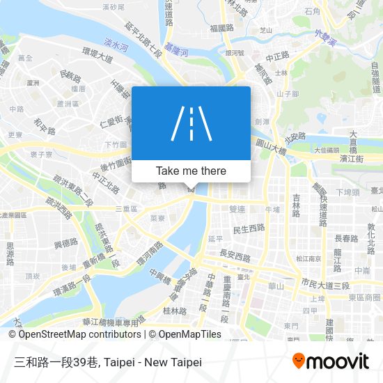 三和路一段39巷地圖