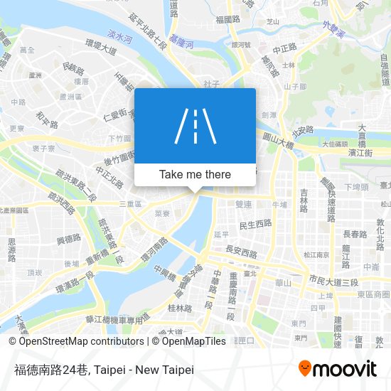 福德南路24巷地圖