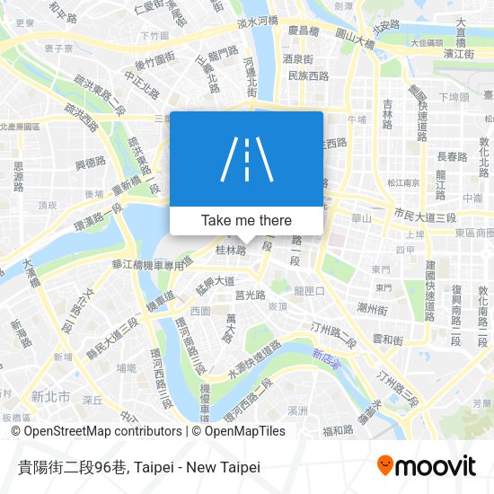貴陽街二段96巷 map