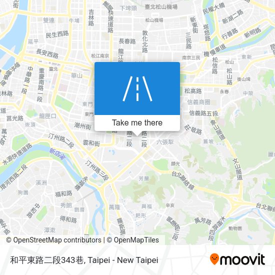 和平東路二段343巷 map