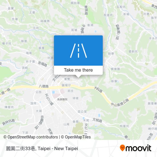 麗園二街33巷 map