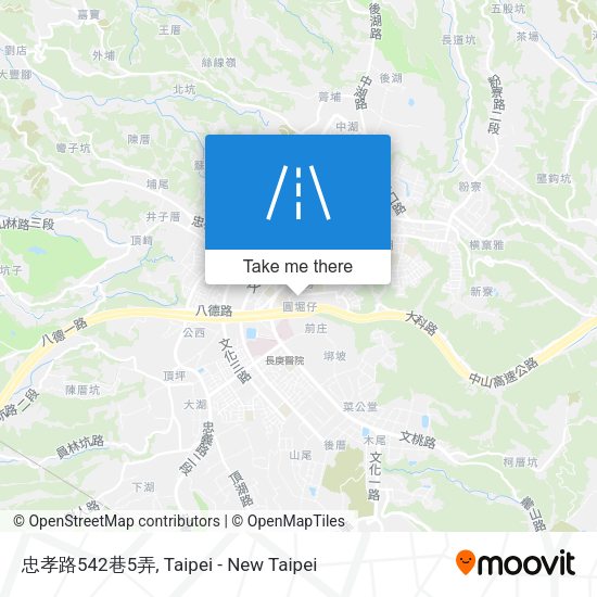 忠孝路542巷5弄 map