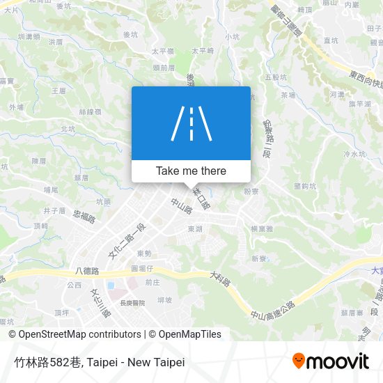 竹林路582巷地圖