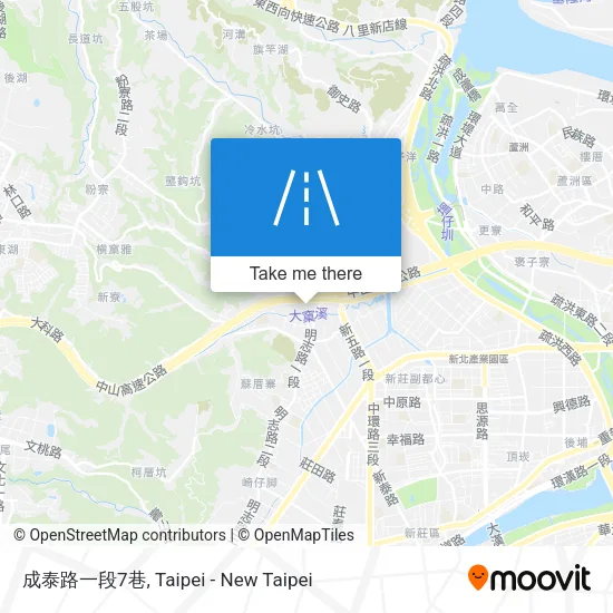 成泰路一段7巷地圖