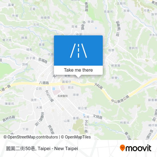 麗園二街50巷地圖