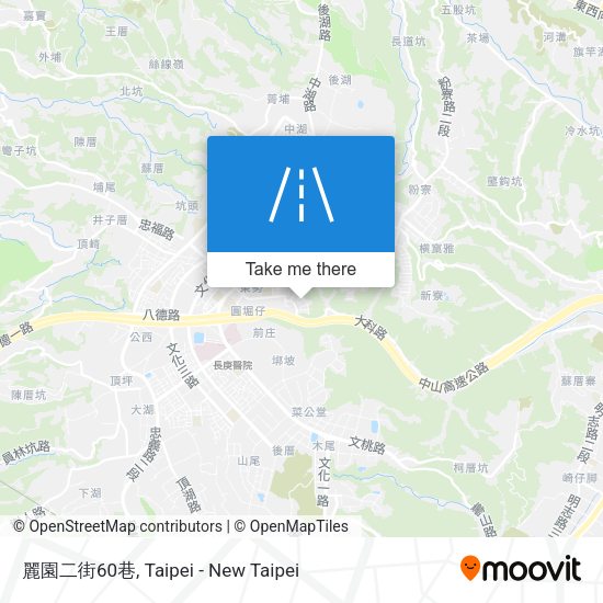 麗園二街60巷地圖