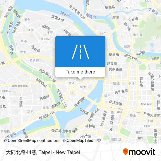 大同北路44巷地圖