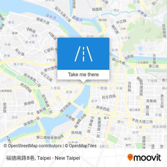 福德南路8巷地圖