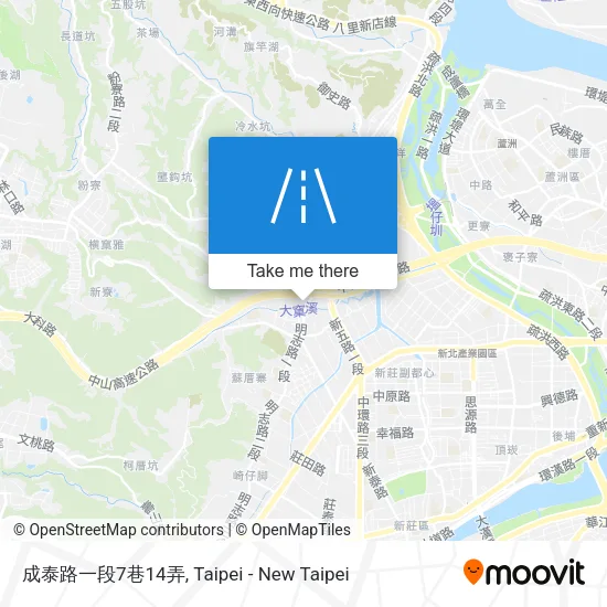 成泰路一段7巷14弄地圖