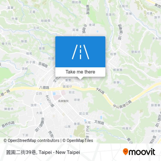 麗園二街39巷 map