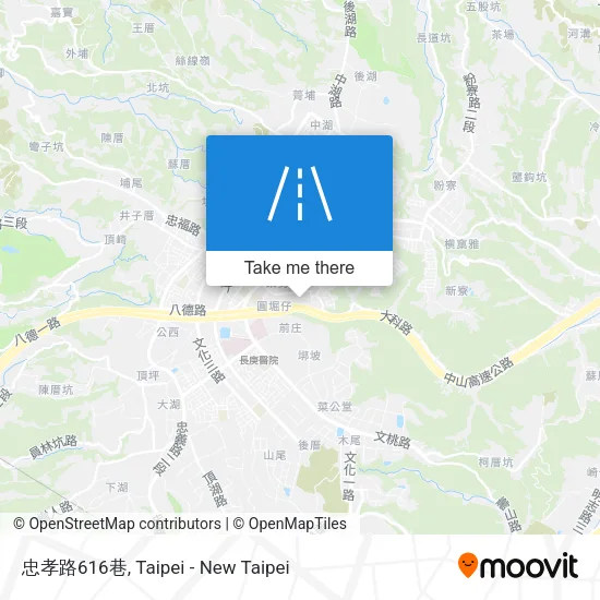 忠孝路616巷 map