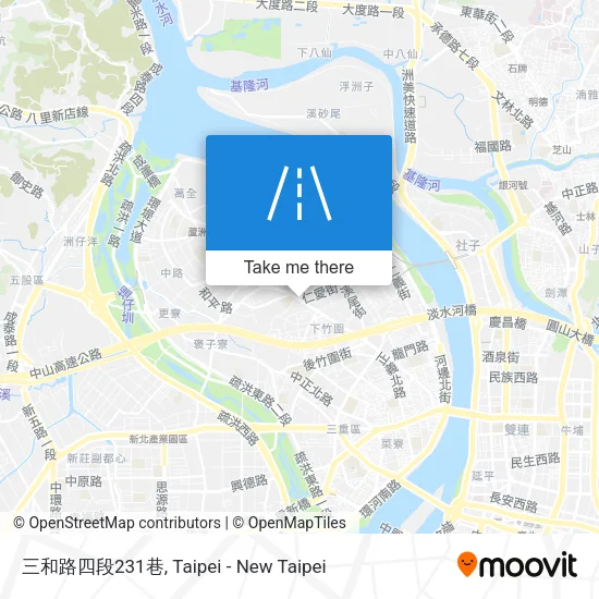 三和路四段231巷地圖