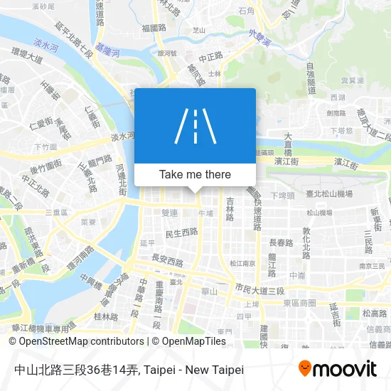 中山北路三段36巷14弄 map