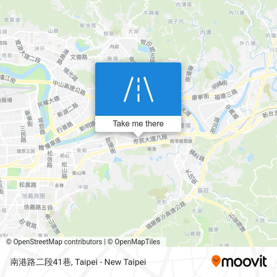南港路二段41巷 map