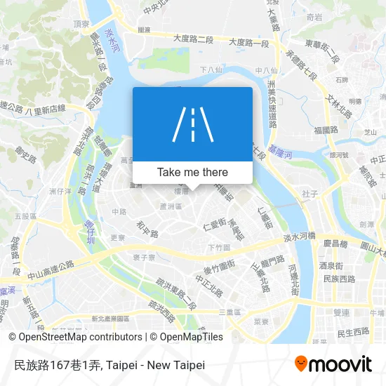民族路167巷1弄地圖