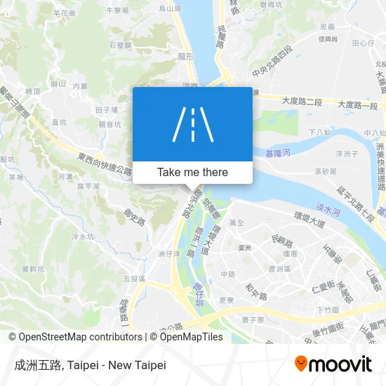 成洲五路 map