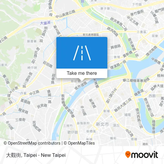 大觀街 map