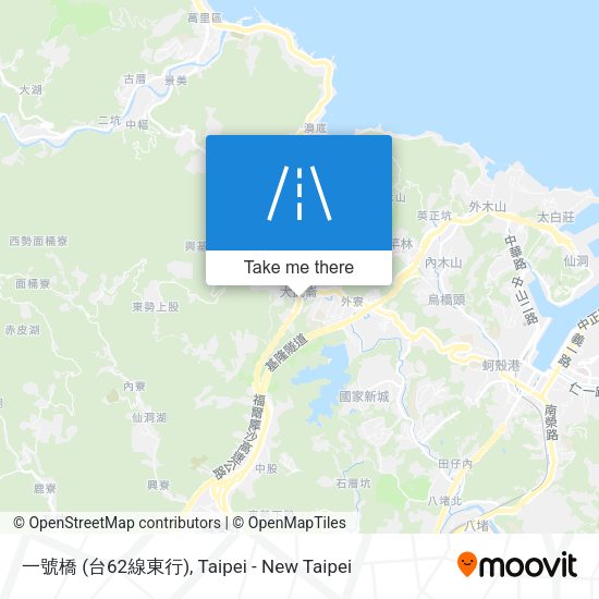 一號橋 (台62線東行)地圖